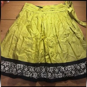 Pleated  Anthropologie Skirt